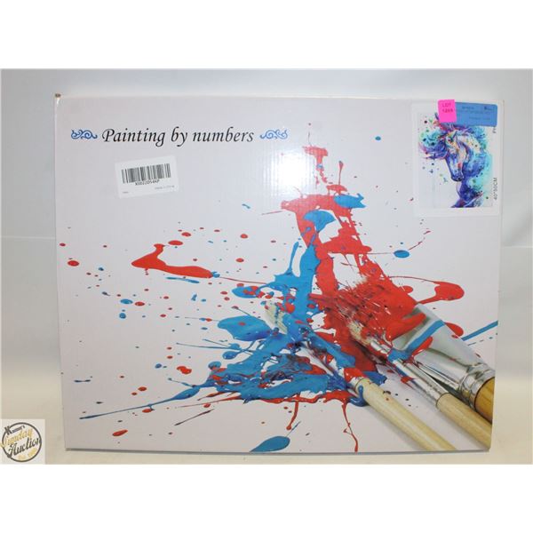 NEW PAINTING BY NUMBERS 40 X 50CM HORSE