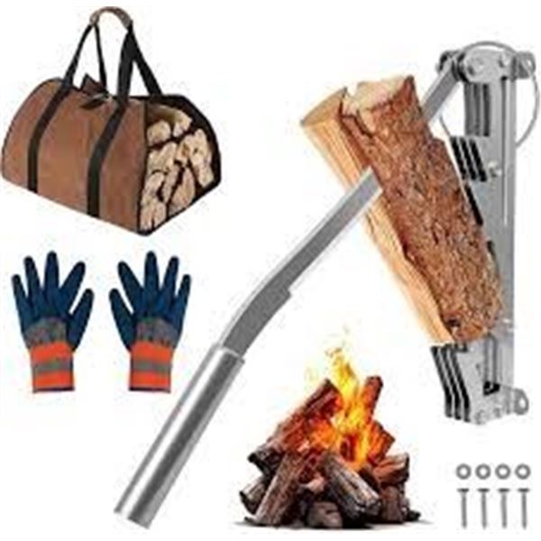 BRAND NEW F FINEC WALL MOUNTED WOOD SPLITTER