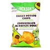 Image 1 : NEW 12 X 142G JACKSONS SWEET POTATO CHIPS JALAPENO