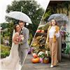 Image 1 : NEW MUUPEG CLEAR WEDDING / EVENT UMBRELLA