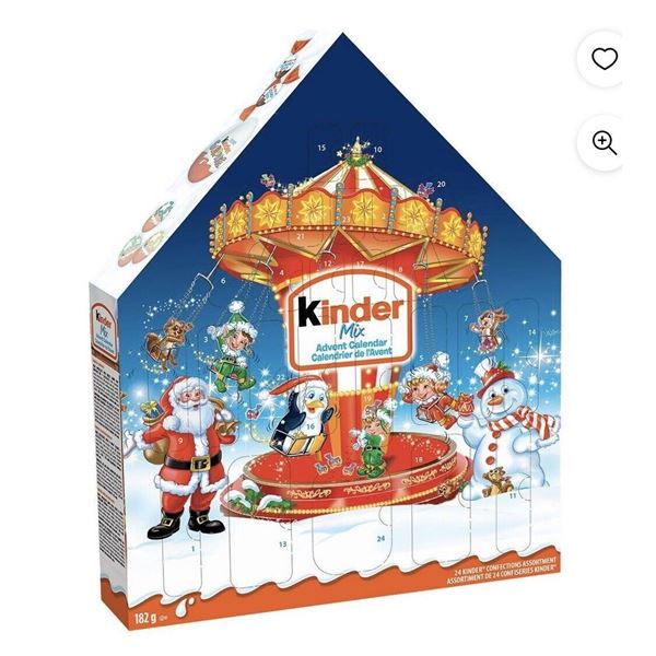 NEW 182G KINDER ADVENT CALENDAR