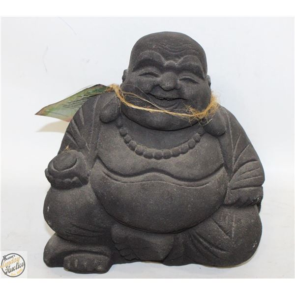 KHEOPS INTERNATIONAL VOLCANIC STONE BUDDHA STATUE
