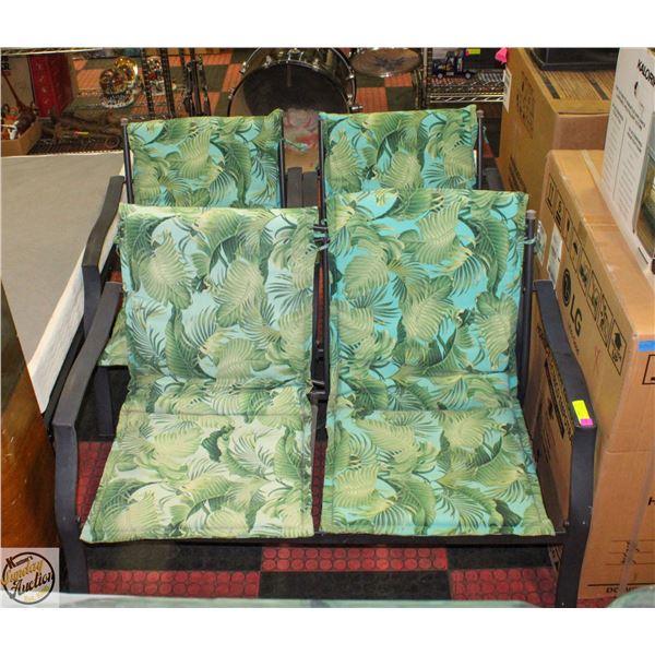 PATIO FURNITURE 4 PIECES