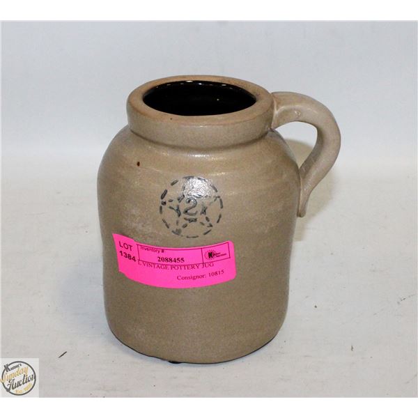 SMALL VINTAGE POTTERY JUG