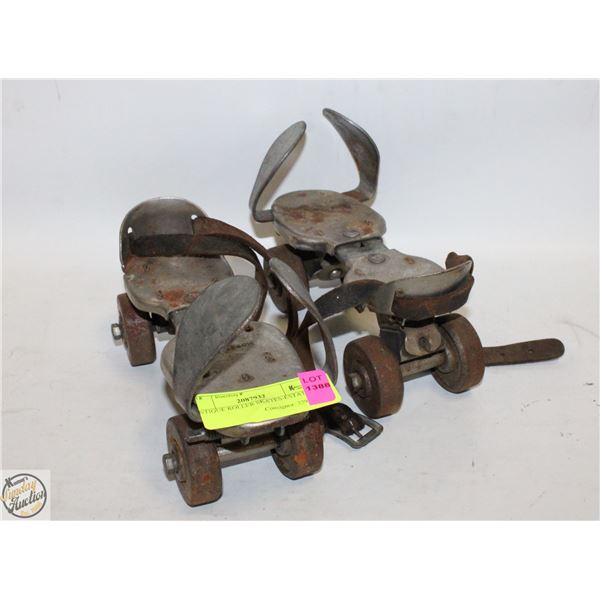 ANTIQUE ROLLER SKATES-ESTATE
