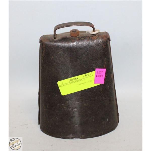 ANTIQUE COWBELL-ESTATE