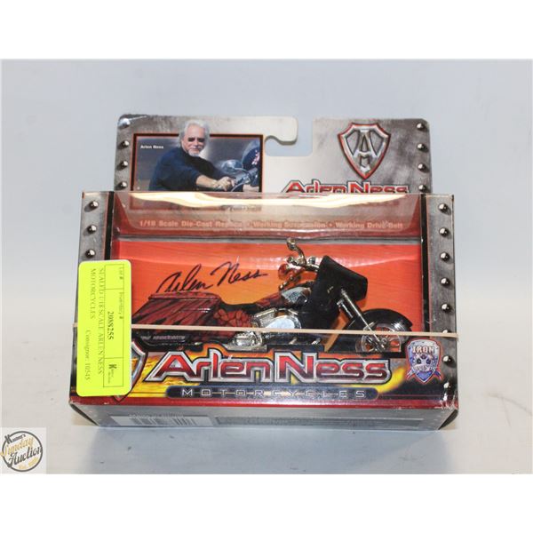 SEALED 1/18 SCALE ARLEN NESS MOTORCYCLES