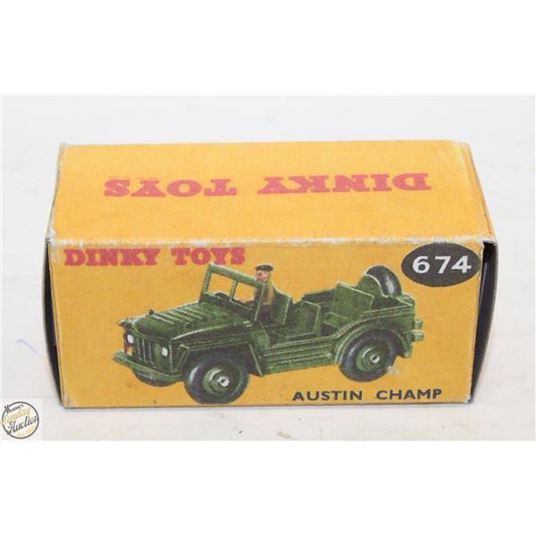 MADE IN ENGLAND DINKY TOYS ARMOURED