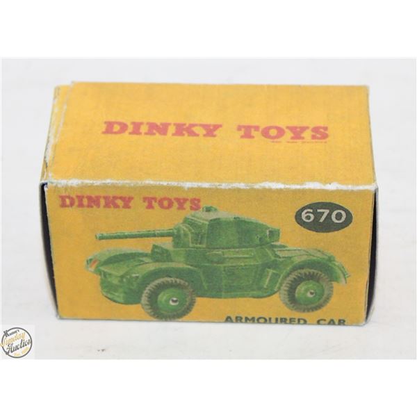MADE IN ENGLAND DINKY TOYS ARMOURED