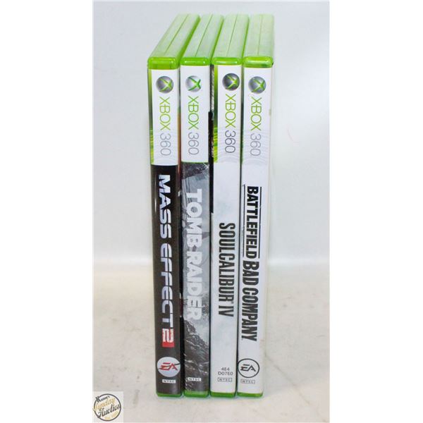 4 XBOX-360 GAMES