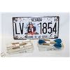 Image 1 : NOVELTY LAS VEGAS NEVADA METAL LICENSE
