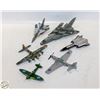 Image 1 : VINTAGE METAL DIECAST WAR AIRCRAFTS