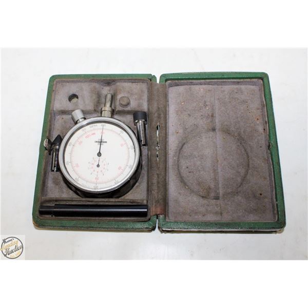 VINTAGE MADE IN SWITZERLAND RPM GUAGE IN