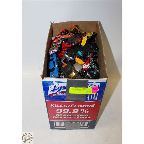 BOX FILLED WITH LARGE COLLECTION OF ESTATE