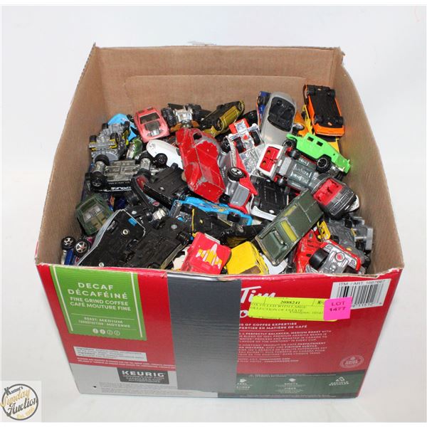 BOX FILLED WITH LARGE COLLECTION OF ESTATE