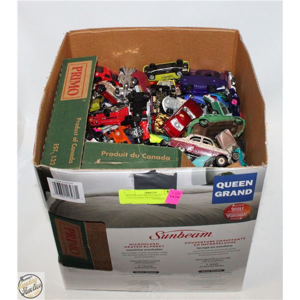 BOX FILLED WITH LARGE COLLECTION OF ESTATE