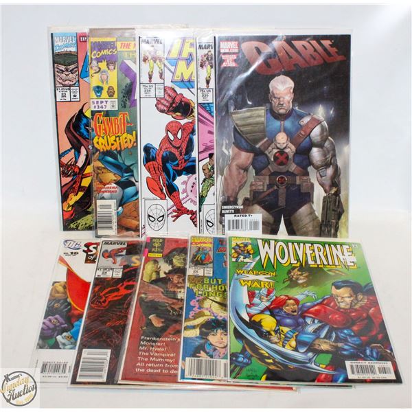 LOT OF 10 COLLECTOR COMICS