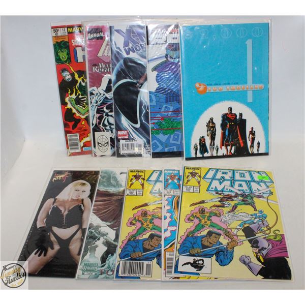 LOT OF 20 COLLECTOR COMICS