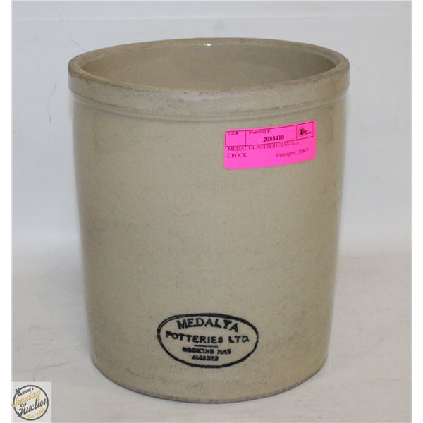 MEDALTA POTTERIES SMALL CROCK