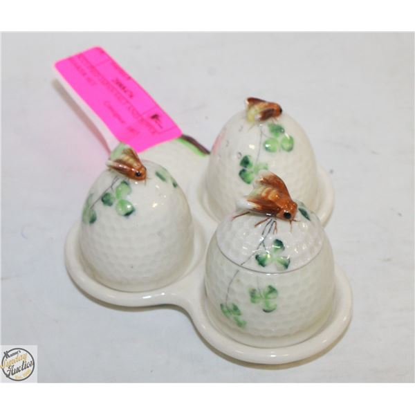 OCCUPIED JAPAN SALT AND PEPPER SHAKER SET