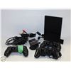 Image 1 : SONY PLAYSTATION 2 CONSOLE WITH 3 CONTROLLERS,