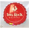 Image 1 : 15 INCH BIG ROCK BREWERY BOTTLE CAP SIGN