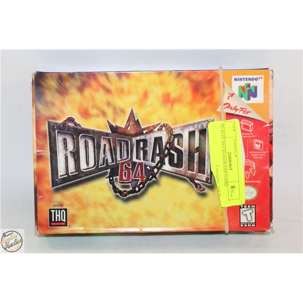 WITH BOX N64 ROADRASH GAME