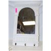 Image 1 : WALL HANGING MIRROR WITH HOOKS