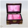 Image 1 : SMALL WOOD JEWELLERY BOX