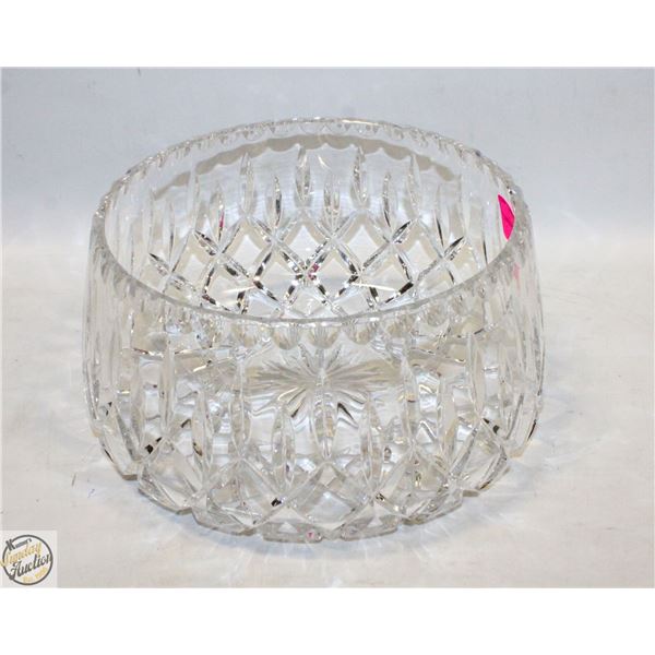LARGE CRYSTAL BOWL