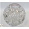 Image 1 : PINWHEEL CRYSTAL ROUND VASE