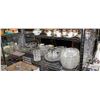 Image 1 : LARGE LOT OF ASSORTED CUT GLASS SERVING WARE