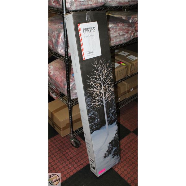 CANVAS 8' BIRCH TREE POWERED BY NOMA