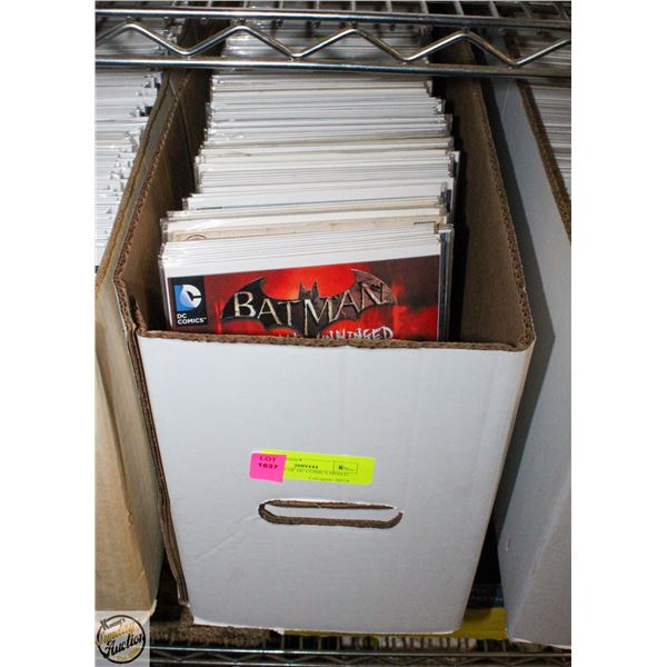 LONG BOX OF DC COMICS MIXED BATMAN/