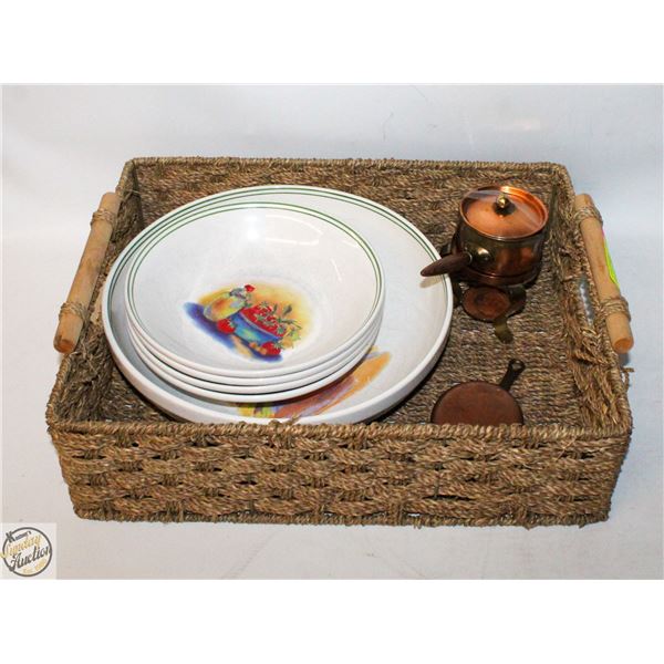 ESTATE DISHWARE MATCHING + MINIATURE