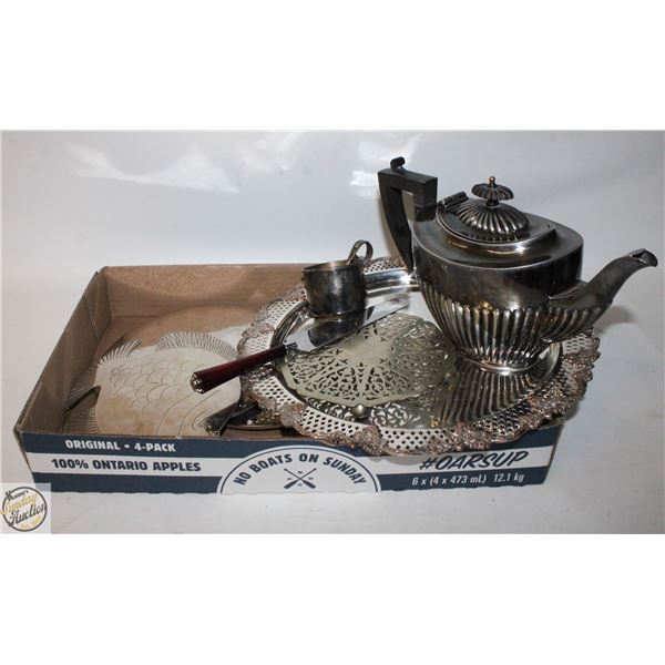 ESTATE SERVINGWARE SILVER PLATED