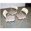 Image 1 : 3 FOLDING CHAIRS