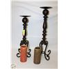 Image 1 : 20 AND 24 INCH CANDLE HOLDER