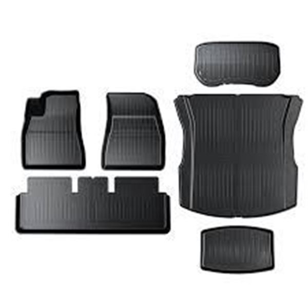 NEW MIRAIDON 6PCS PREMIUM TPE FLOOR MATS & LINERS