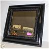 Image 1 : MEDIUM BLACK CARVED STYLE MIRROR
