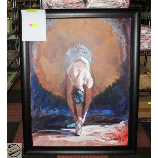 LARGE ORIGINAL PAINTING MADE IN 2015 EDMONTONIAN-