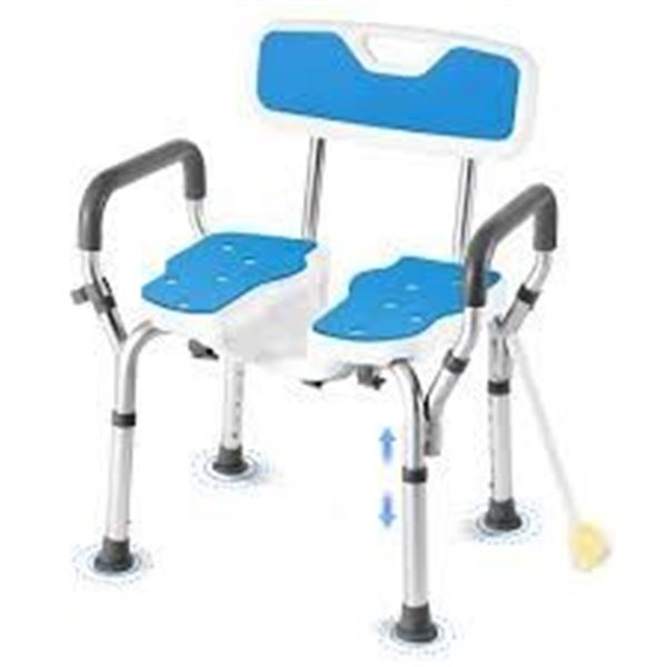 BRAND NEW SUNNYLOADER UPGRADED SHOWERSEAT W BACKRE