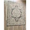 Image 1 : BRAND NEW BRICHOEE 9 X 12FT GREY AREA RUG FLORAL