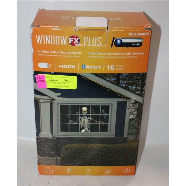 WINDOW FX PLUS PROJECTOR BRAND NEW