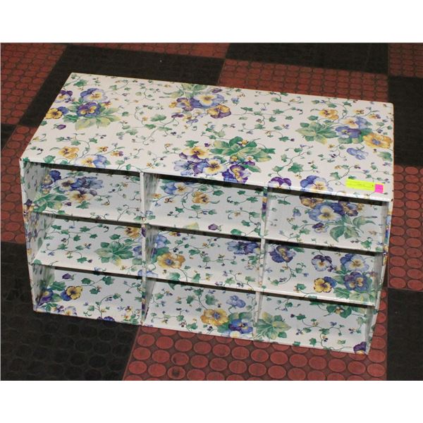 DECORATIVE SHOE HOLDER 9 HOLE