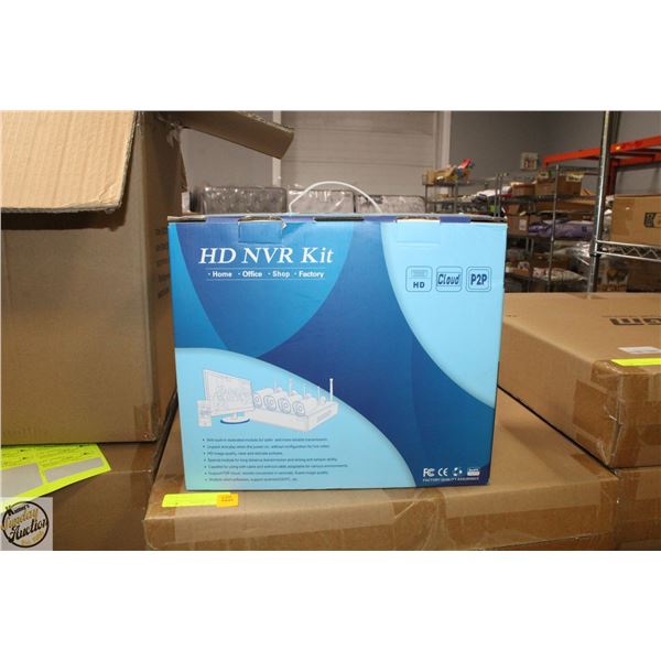 HISEEU 4 CHANNEL HD NVR KIT