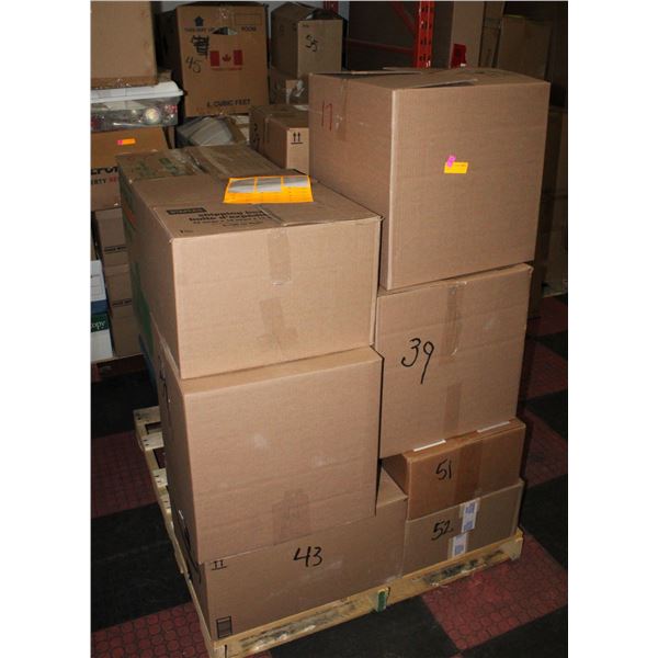 PALLET OF ESTATE MISC. INCLUDING CHRISTMAS ITEMS