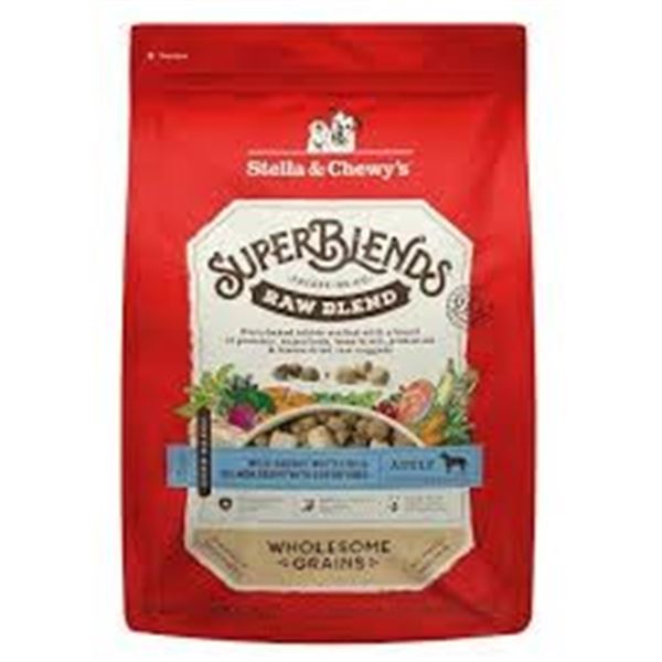 NEW 21LB STELLA & CHEWYS SUPERBLENDS WILD-CAUGHT