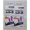 (2) NEW SEALED CHILDRENS ADVIL DYE FREE