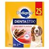 NEW 608G PEDIGREE DENTASTIX 25 STICKS MEDIUM